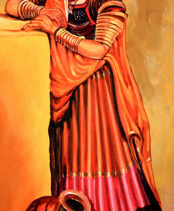 Rajasthani lady